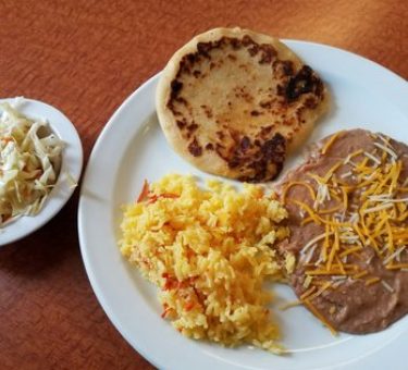 Shredded_pork_and_cheese_pupusa_with_rice,_beans_a[1]